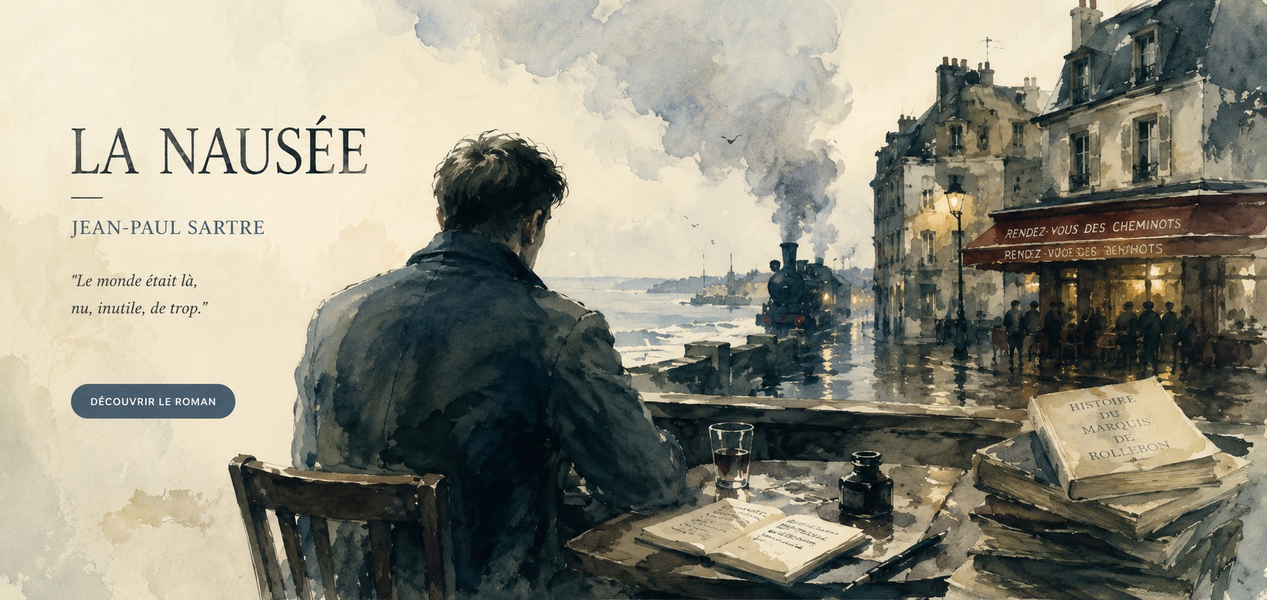 La Nausée — Jean-Paul Sartre